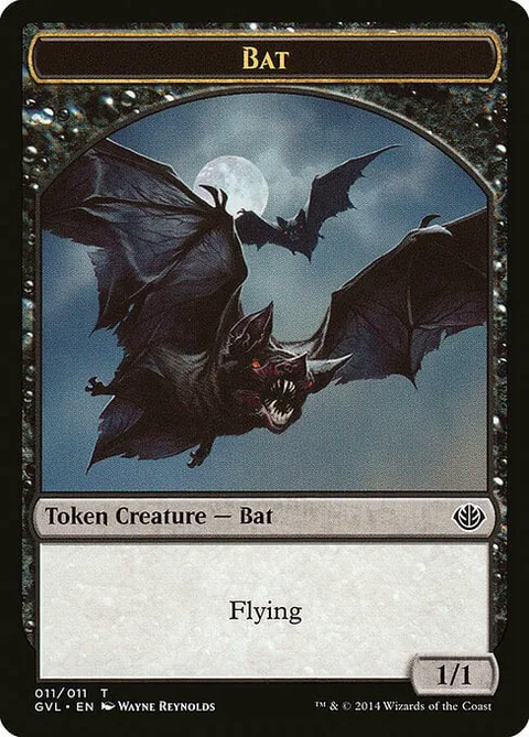 Bat Token (Black 1/1)