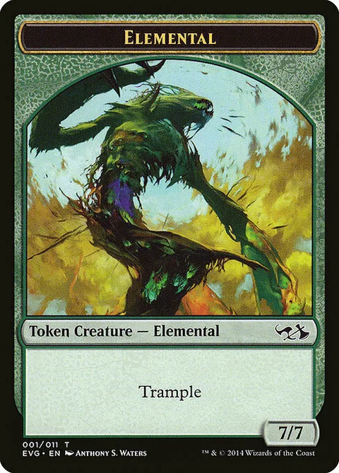 Elemental Token (Green 7/7)