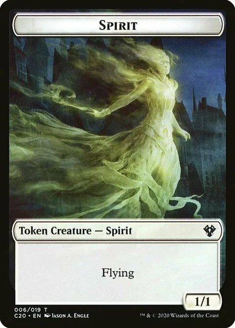 Spirit Token (W 1/1) // Treasure Token