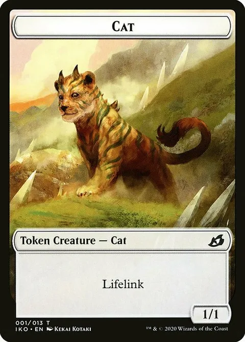 Cat Token (White 1/1 Lifelink)