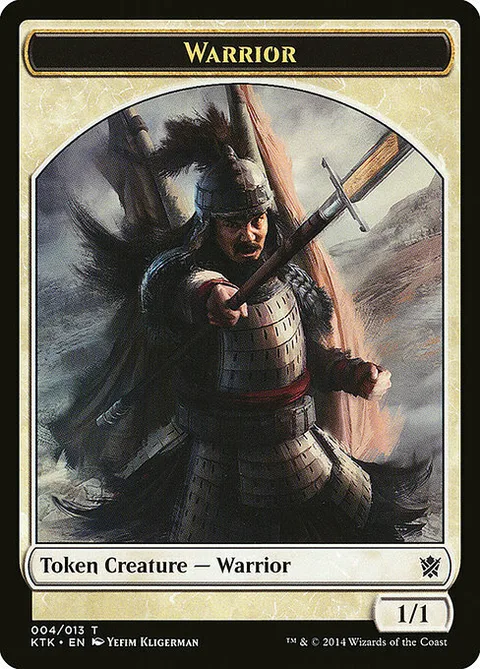 Warrior Token (White 1/1)