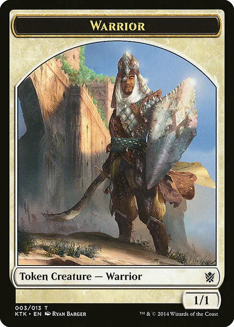 Warrior Token (White 1/1)