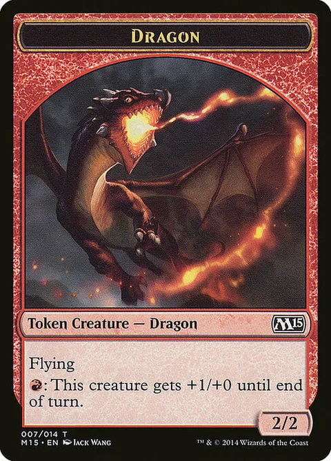 Dragon Token (Red 2/2)