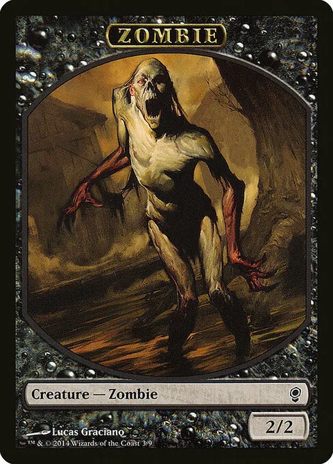 Zombie Token (Black 2/2)