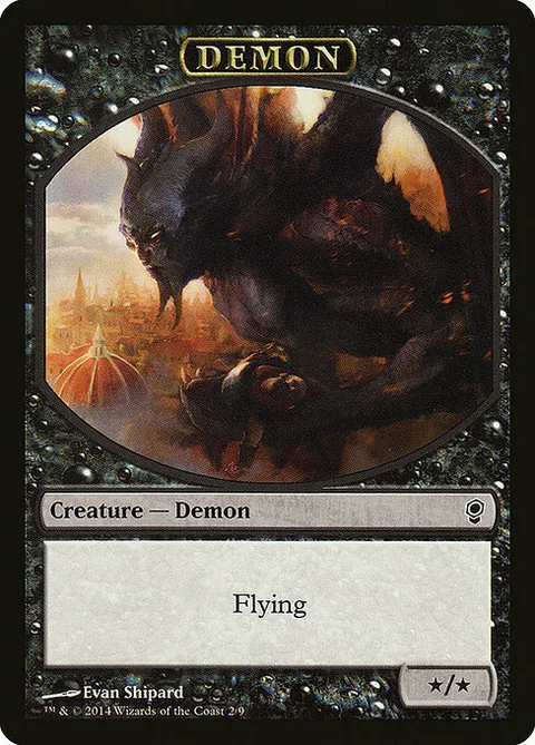 Demon Token (Black */*)