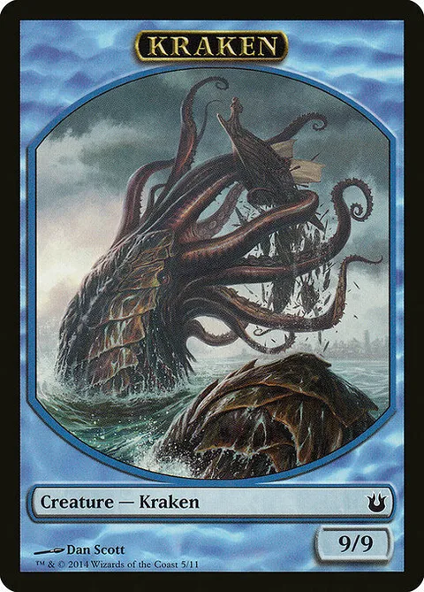 Kraken Token (Blue 9/9)