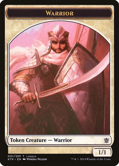 Warrior Token (White 1/1)