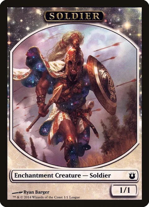 Soldier Token (White 1/1 Enchantment)