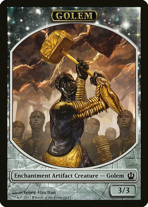 Golem Token (Enchantment Artifact 3/3)