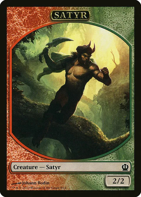 Satyr Token (Red and Green 2/2)