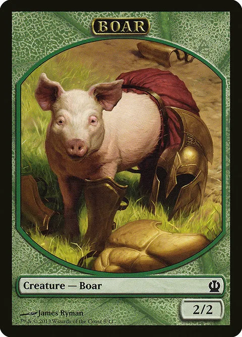 Boar Token (Green 2/2)