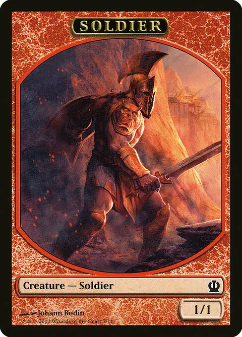 Soldier Token (Red 1/1)