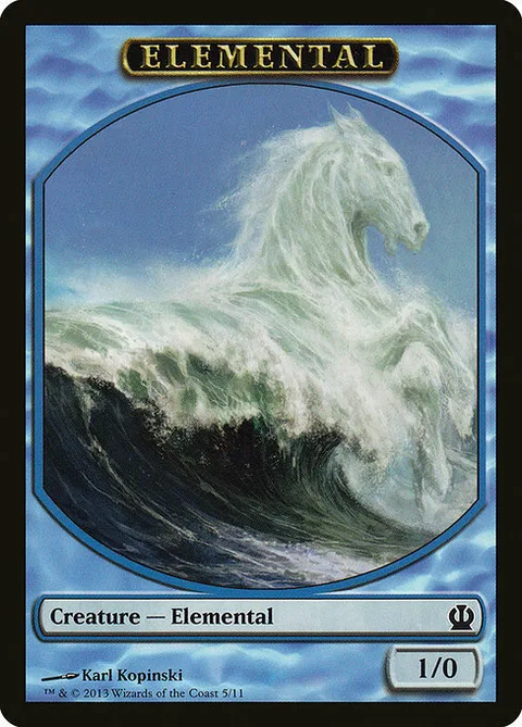 Elemental Token (Blue 1/0)