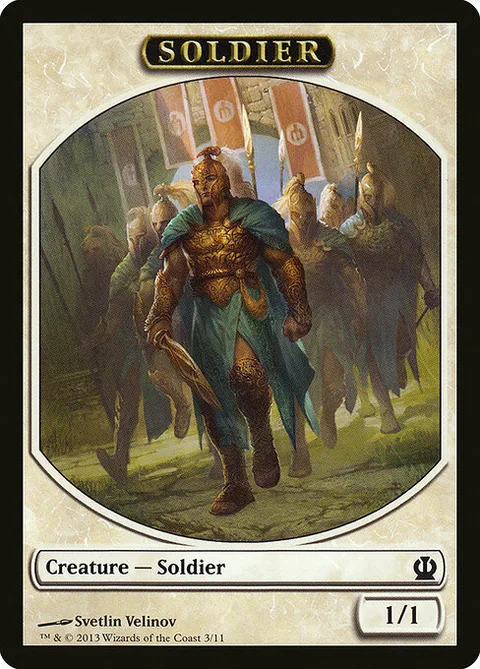 Soldier Token (White 1/1)