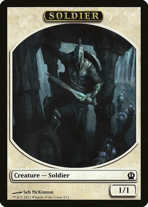 Soldier Token (White 1/1)