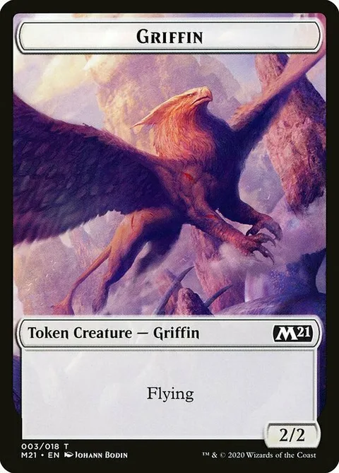 Griffin Token (White 2/2)