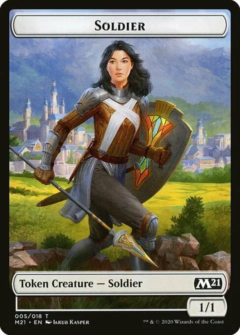 Soldier Token (White 1/1)