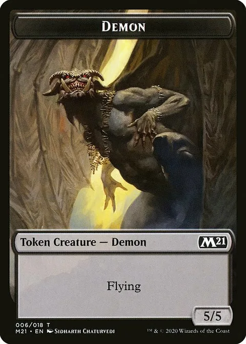 Demon Token (Black 5/5)
