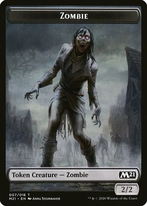 Zombie Token (Black 2/2)