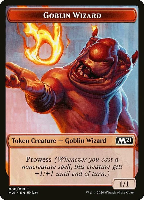 Goblin Wizard Token (Red 1/1)