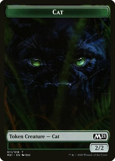 Cat Token (Green 2/2)