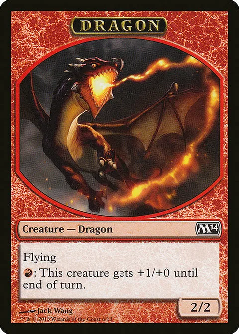 Dragon Token (Red 2/2)