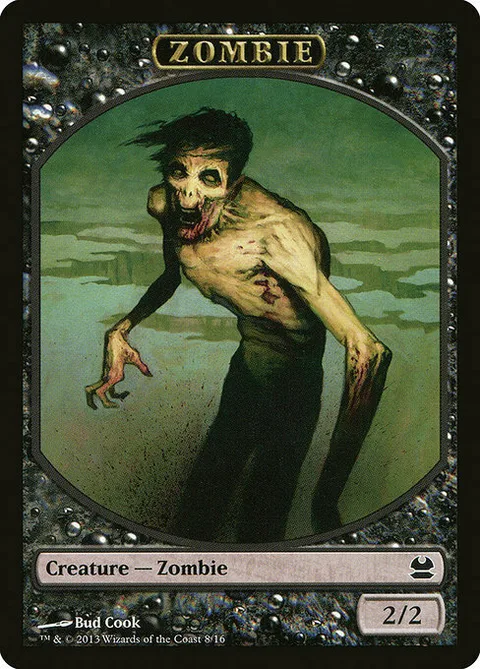 Zombie Token (Black 2/2)