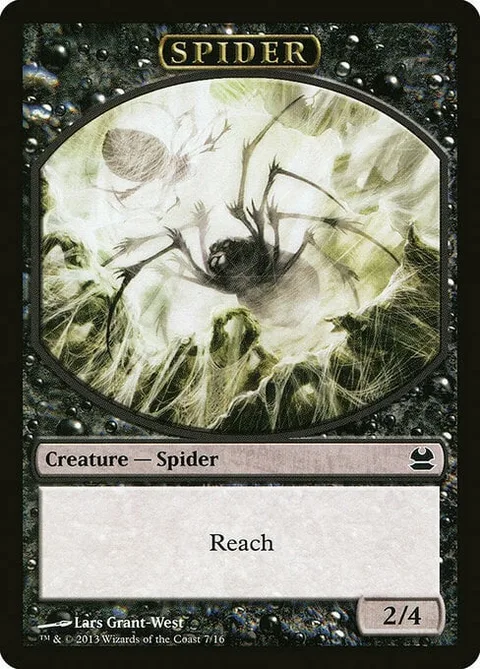 Spider Token (Black 2/4)
