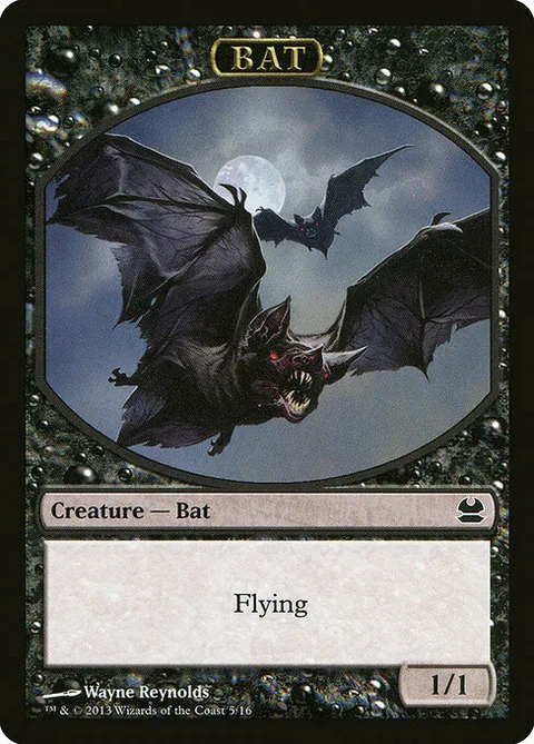 Bat Token (Black 1/1)