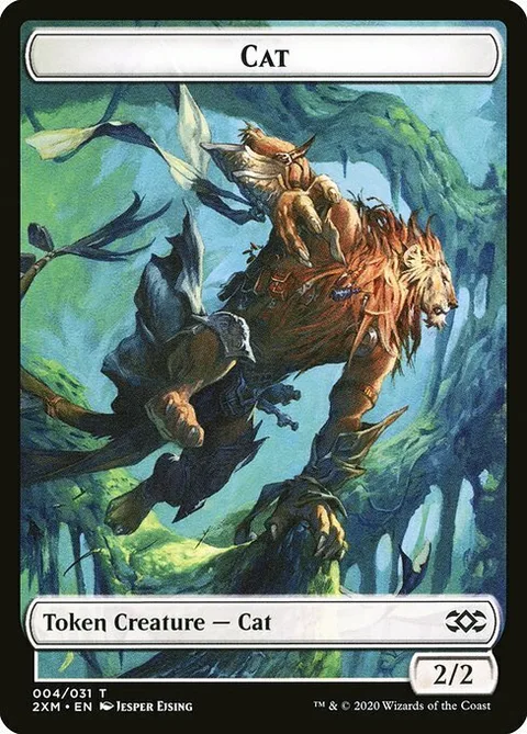 Cat Token (White 2/2)