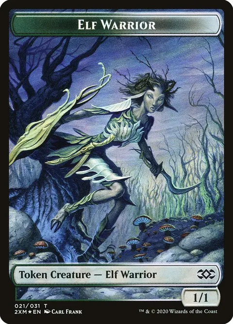 Elf Warrior Token (GW 1/1) // Germ Token (B 0/0)