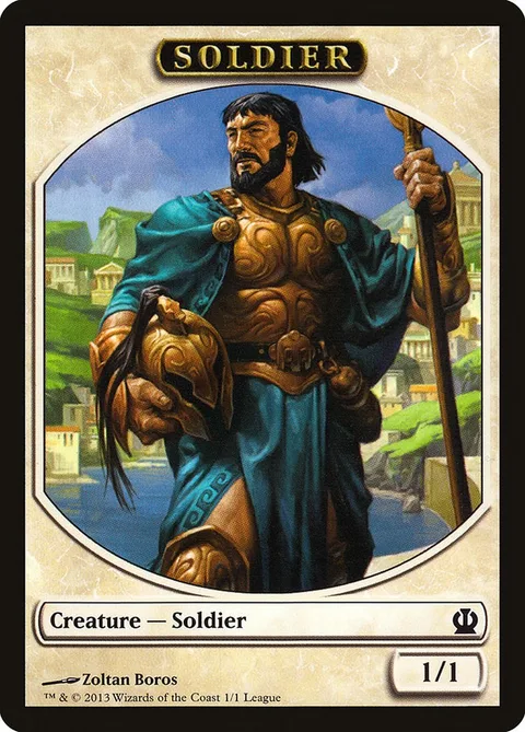 Soldier Token (White 1/1)