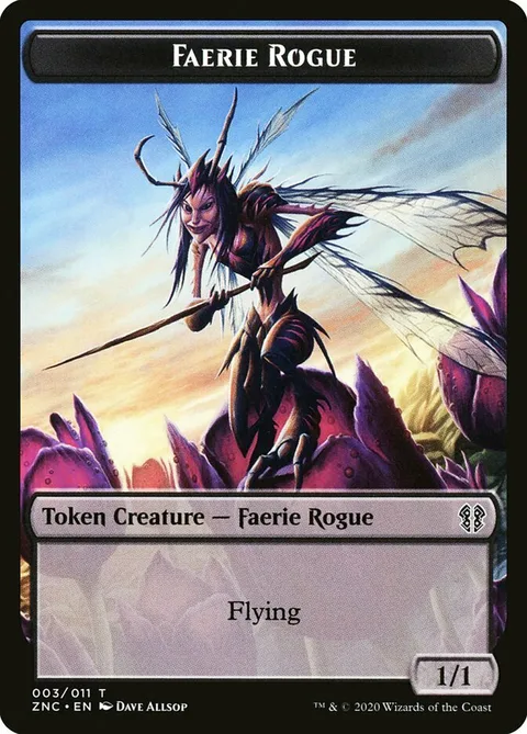Faerie Rogue Token (B 1/1) // Thopter Token (A 1/1)