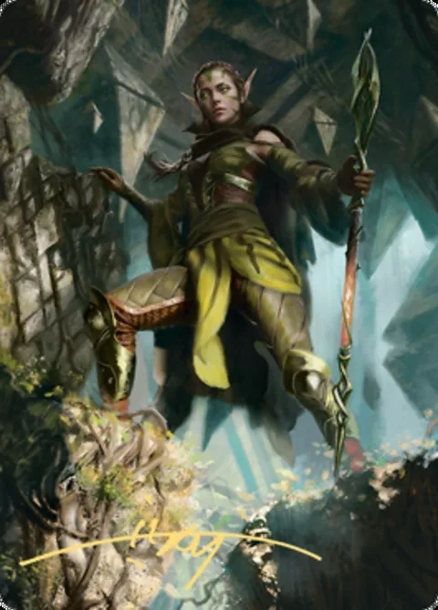 Art Series: Nissa of Shadowed Boughs