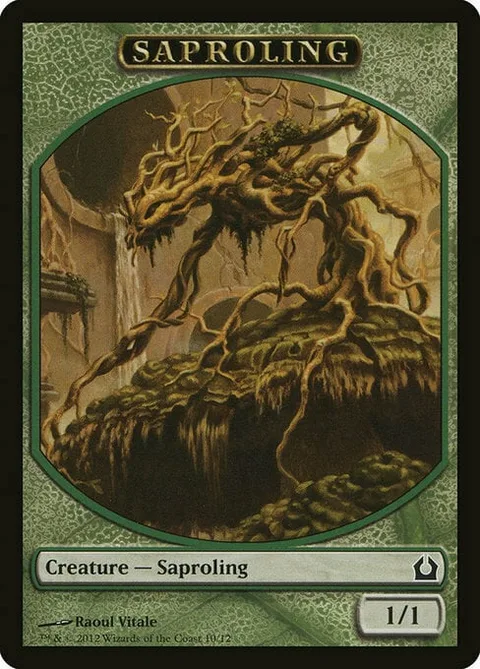 Saproling Token (Green 1/1)