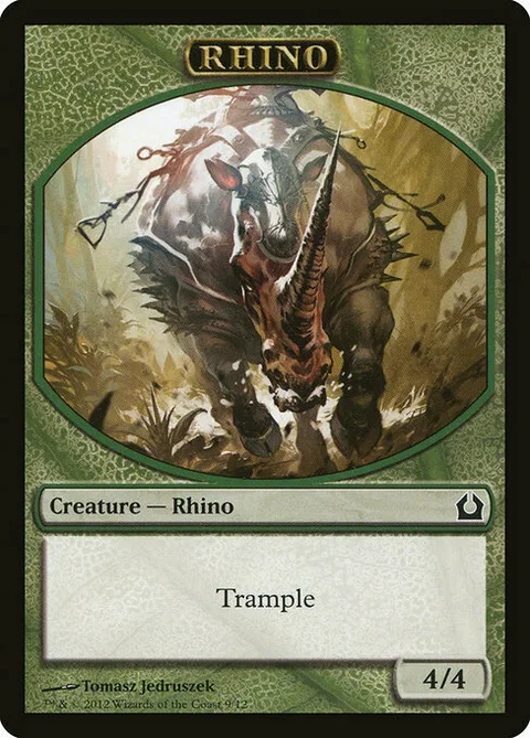 Rhino Token (Green 4/4)