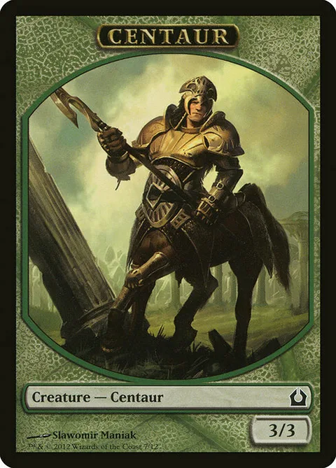 Centaur Token (Green 3/3)