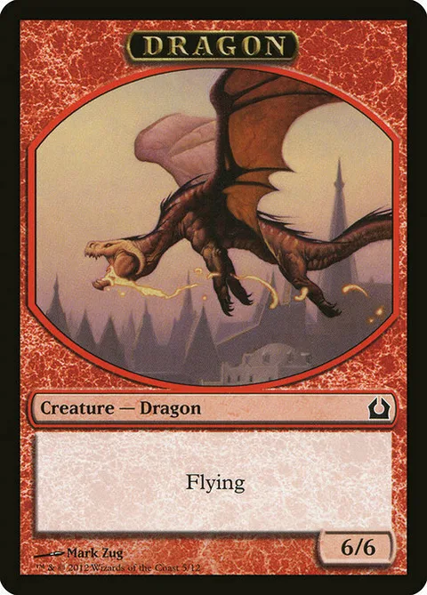 Dragon Token (Red 6/6)