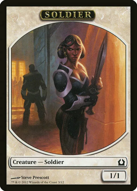 Soldier Token (White 1/1)