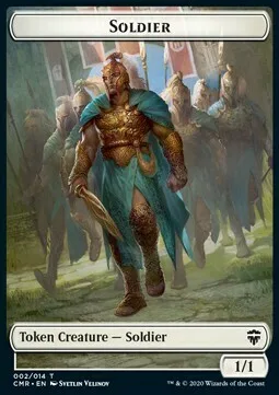Soldier Token (White 1/1)