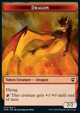 Dragon Token (R 2/2) // Treasure Token
