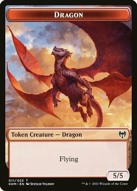 Dragon Token (Red 5/5)