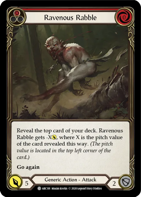 Ravenous Rabble (Red)