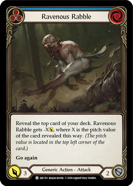Ravenous Rabble (Blue)