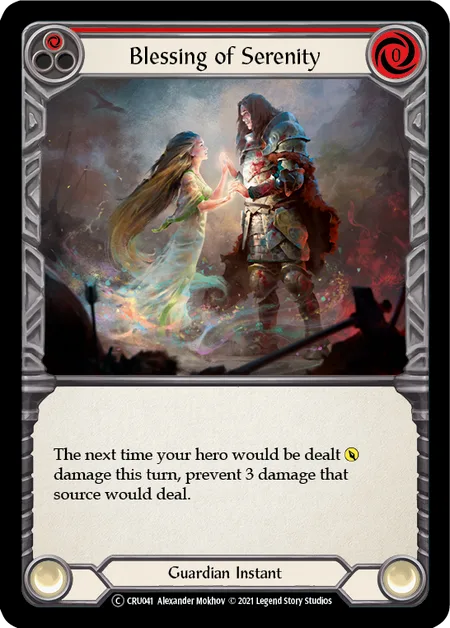 Blessing of Serenity (Red)