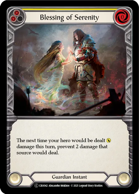 Blessing of Serenity (Yellow)