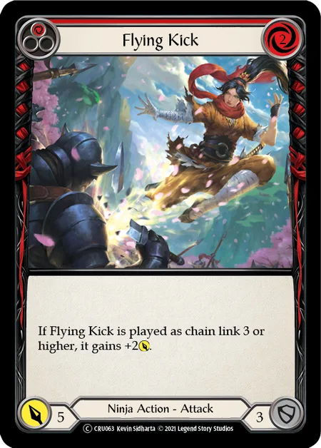 Flying Kick (Red)