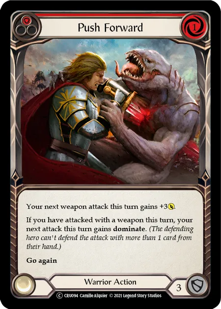 Push Forward (Red)