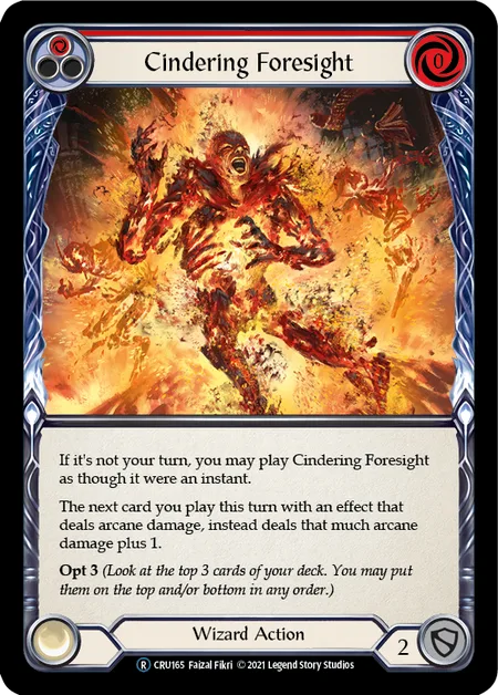 Cindering Foresight (Red)