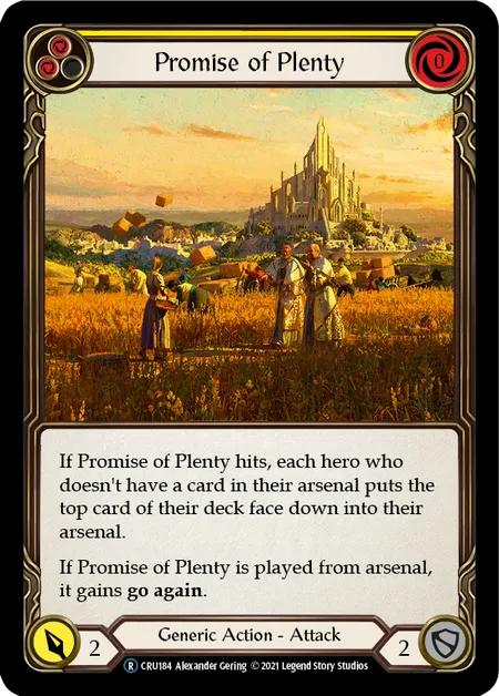 Promise of Plenty (Yellow)